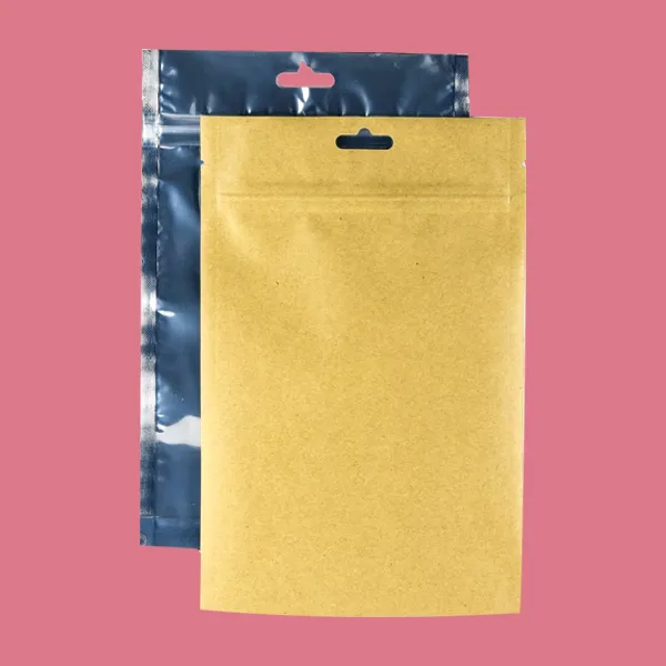 Custom Kraft Paper Mylars Bags 