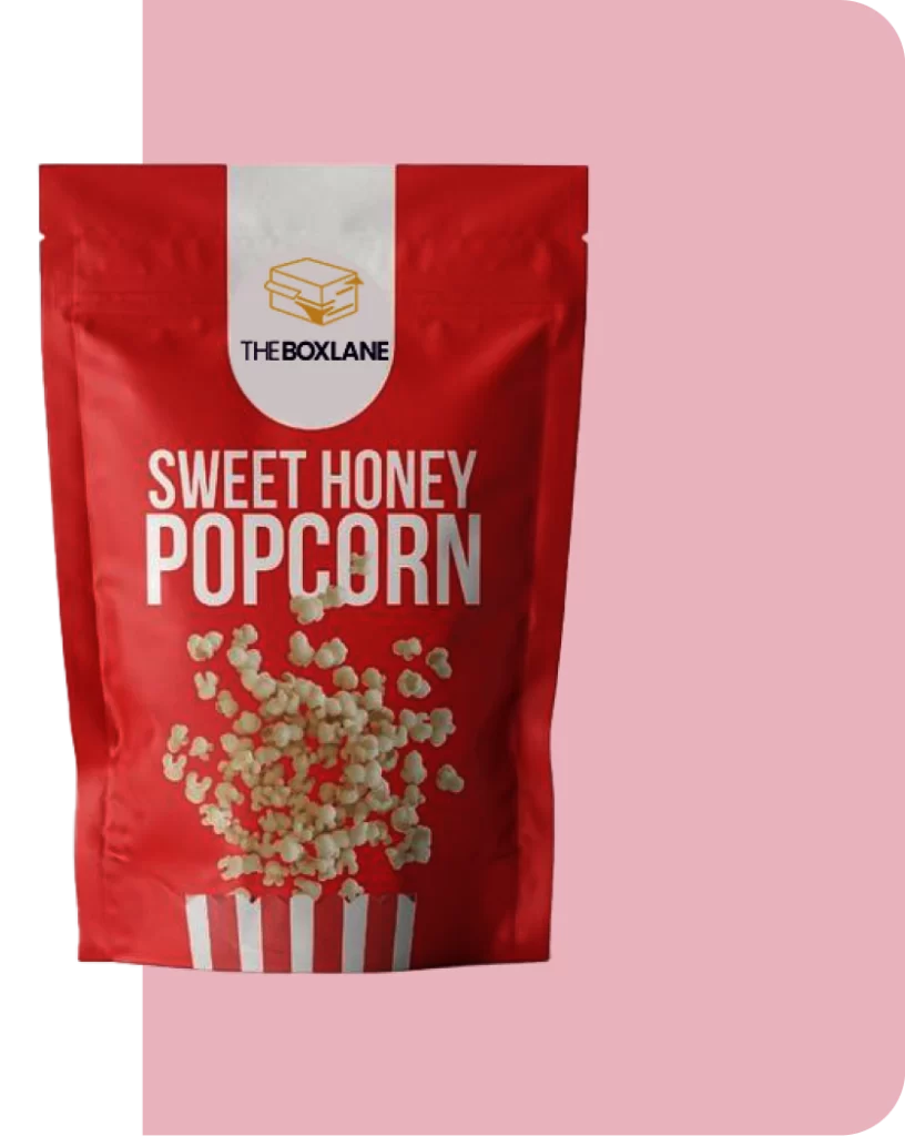 Custom Popcorn Packaging | The Bags Lane