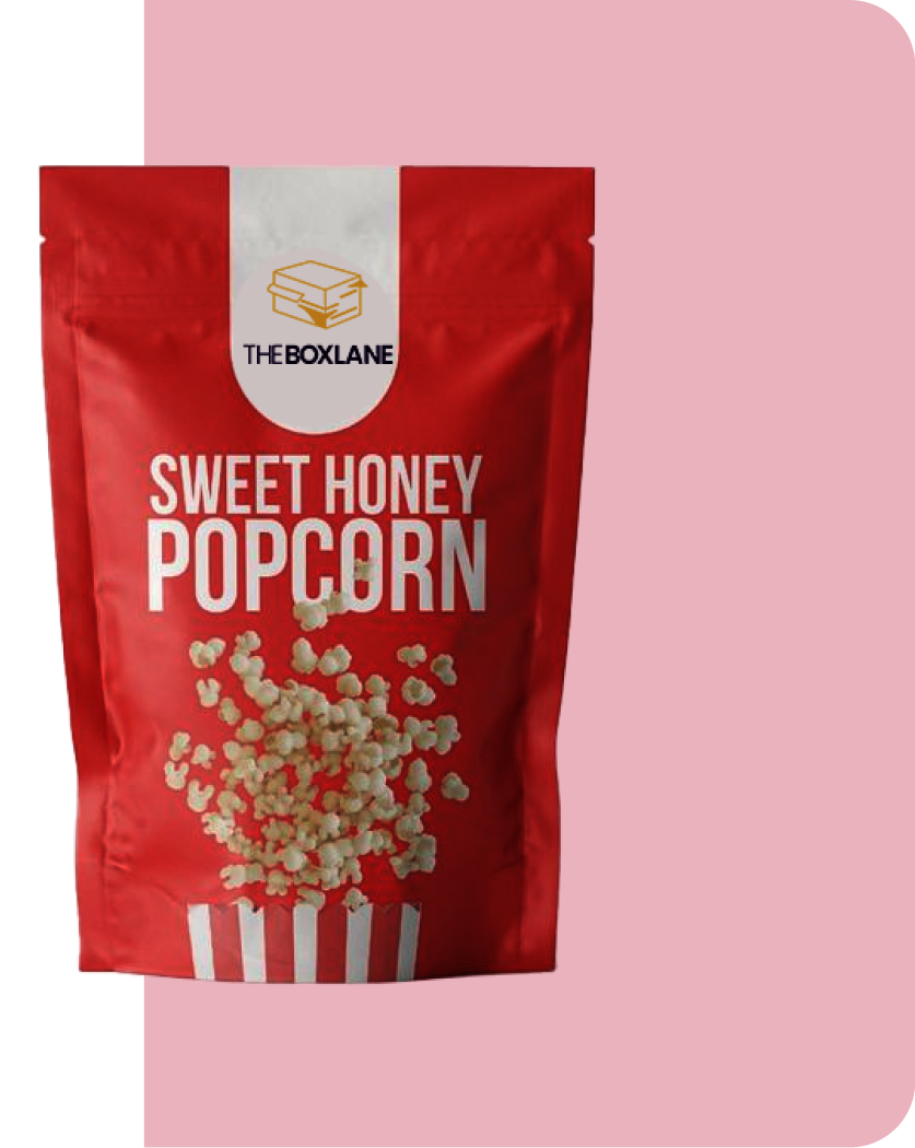 Custom Popcorn Packaging | The Bags Lane