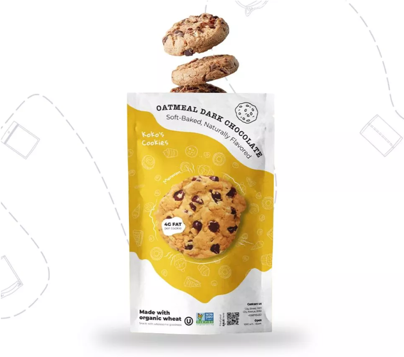 Custom Printed Cookies Packaging | The Bags Lane