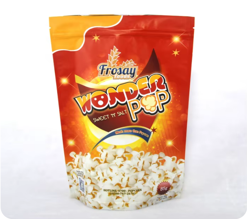 Custom Printed Popcorn Packaging | The Bags Lane