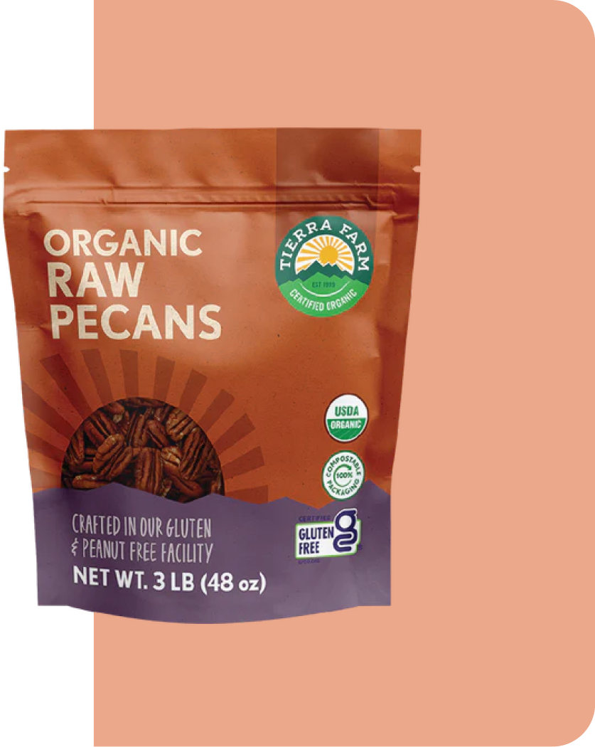 Pecan Mylar Bags | The Bags Lane