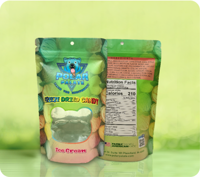 Custom Printed Freeze Dried Candy Packaging | The Bags Lane