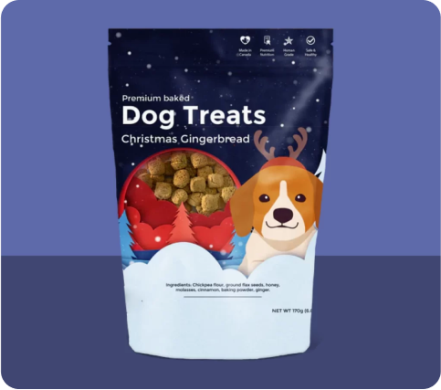 Custom Dog Treat Packaging | The Bags Lane