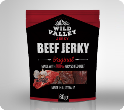 Custom Printed Beef Jerky Packaging | The Bags Lane