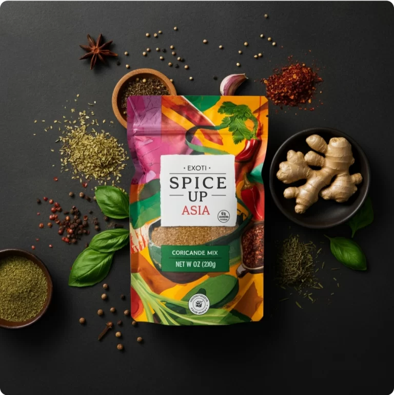 Custom Resealable Spice Bags | The Bags Lane